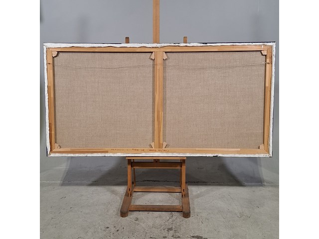 Olieverf schilderij op doek, carolien herman, jo, 2001 - afbeelding 7 van  9