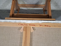 Olieverf schilderij op doek, carolien herman, jo, 2001 - afbeelding 8 van  9