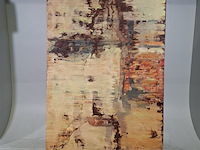 Olieverf schilderij op doek, uwe poth, hortus, 2000