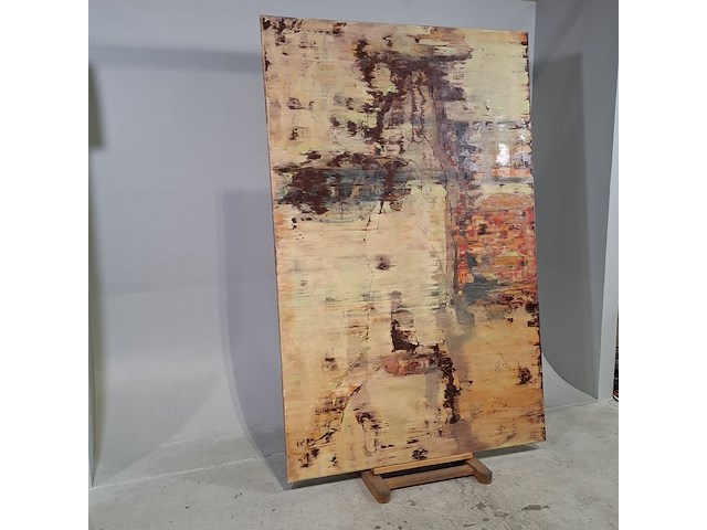 Olieverf schilderij op doek, uwe poth, hortus, 2000 - afbeelding 2 van  8