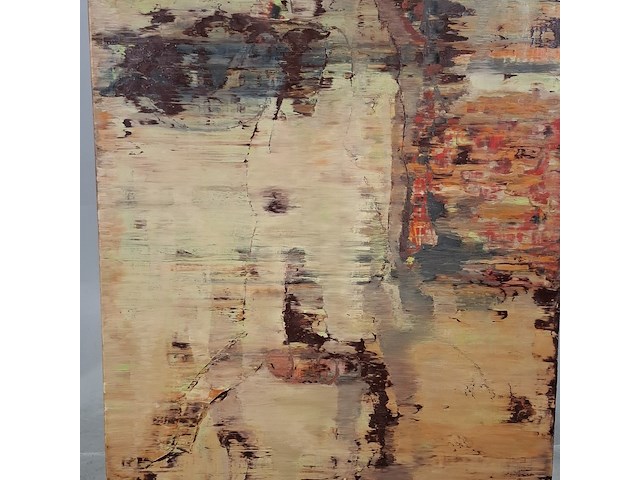 Olieverf schilderij op doek, uwe poth, hortus, 2000 - afbeelding 5 van  8