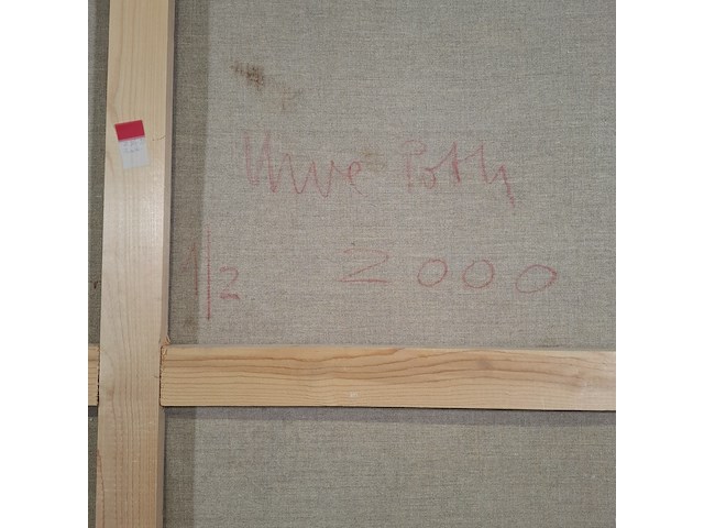 Olieverf schilderij op doek, uwe poth, hortus, 2000 - afbeelding 8 van  8