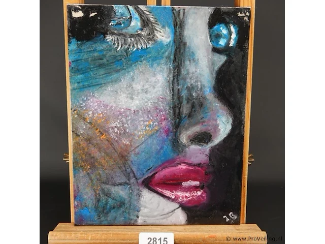 Olieverfschilderij op doek - afbeelding 1 van  5