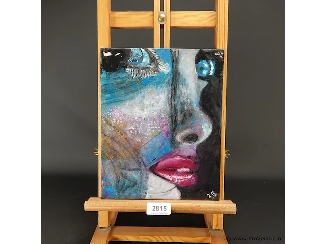 Olieverfschilderij op doek - afbeelding 2 van  5