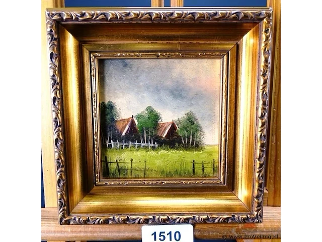 Olieverfschilderij - afbeelding 1 van  5