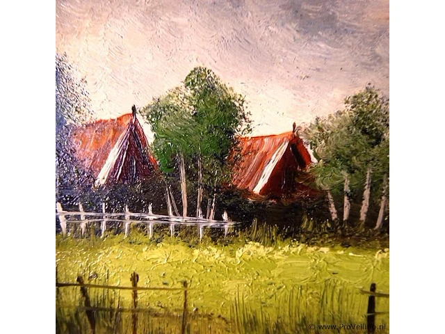 Olieverfschilderij - afbeelding 4 van  5
