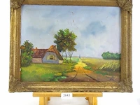 Olieverfschilderij - afbeelding 1 van  5