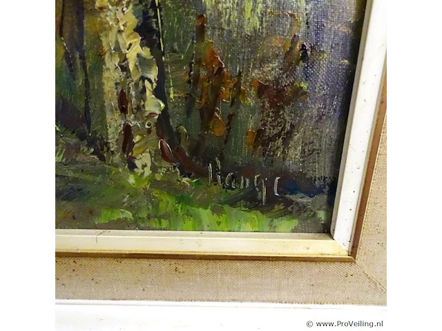 Olieverfschilderij - afbeelding 4 van  5