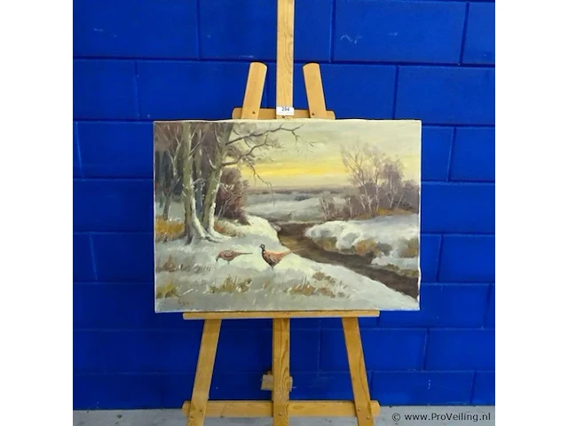 Olieverfschilderij - afbeelding 1 van  5