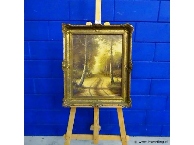 Olieverfschilderij - afbeelding 1 van  5