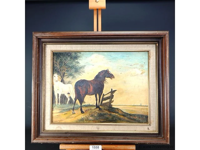 Olieverfschilderij - afbeelding 1 van  5