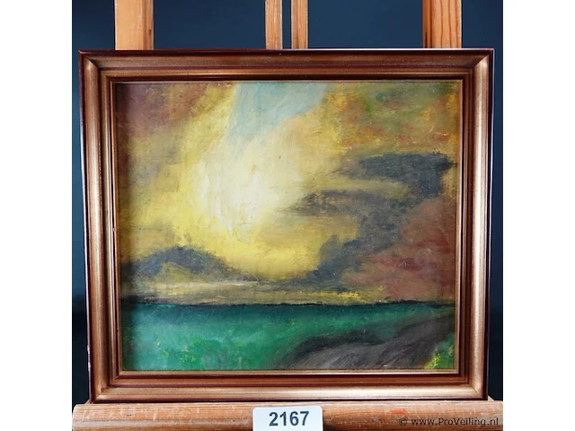 Olieverfschilderij - afbeelding 1 van  5