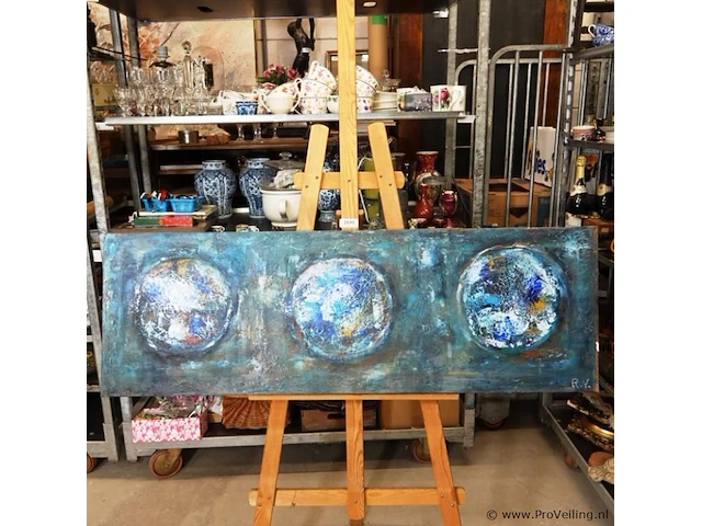Olieverfschilderij - afbeelding 1 van  5