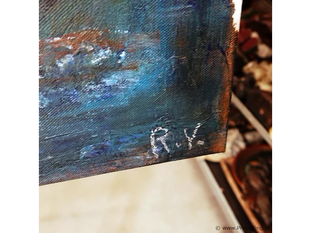 Olieverfschilderij - afbeelding 4 van  5