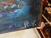 Olieverfschilderij - afbeelding 4 van  5