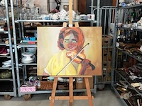 Olieverfschilderij - afbeelding 1 van  5