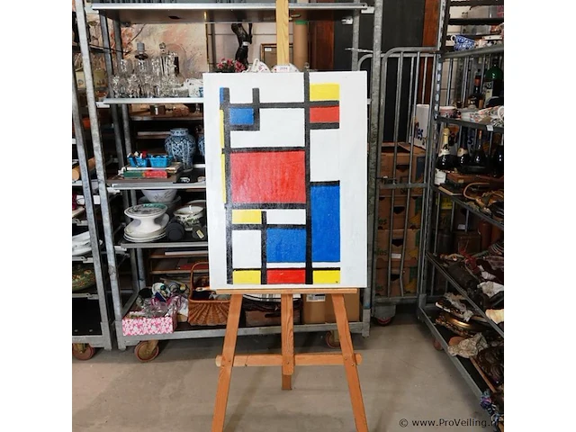 Olieverfschilderij - afbeelding 1 van  5