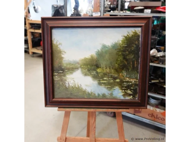 Olieverfschilderij - afbeelding 1 van  5