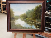 Olieverfschilderij - afbeelding 1 van  5