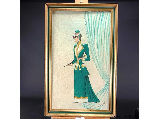 Olieverfschilderij - afbeelding 1 van  5