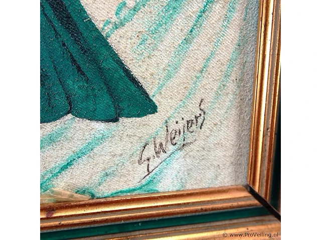 Olieverfschilderij - afbeelding 3 van  5