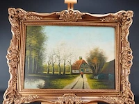 Olieverfschilderij - afbeelding 1 van  5
