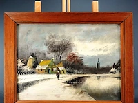 Olieverfschilderij - afbeelding 1 van  5