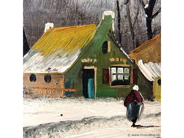 Olieverfschilderij - afbeelding 4 van  5