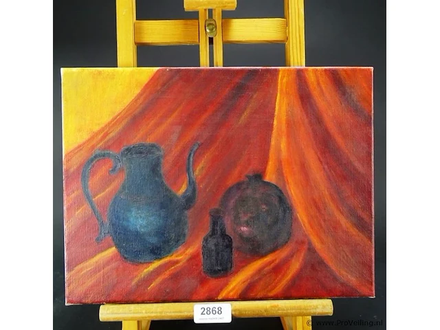 Olieverfschilderij - afbeelding 2 van  5