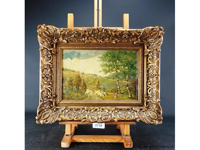 Olieverfschilderij - afbeelding 1 van  5
