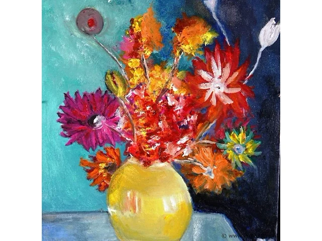 Olieverfschilderij - afbeelding 4 van  5