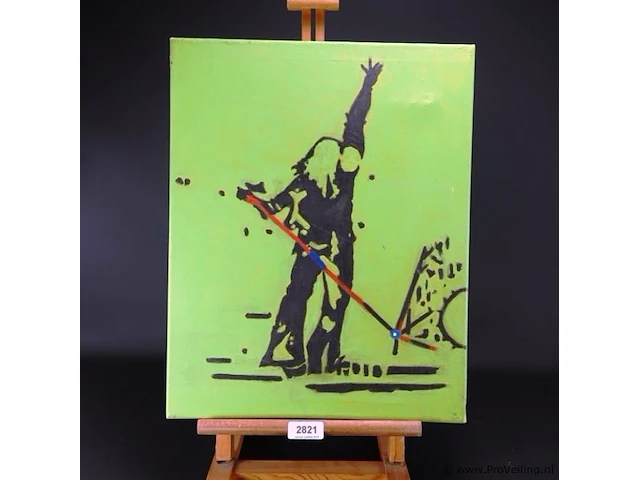 Olieverfschilderij - afbeelding 1 van  5