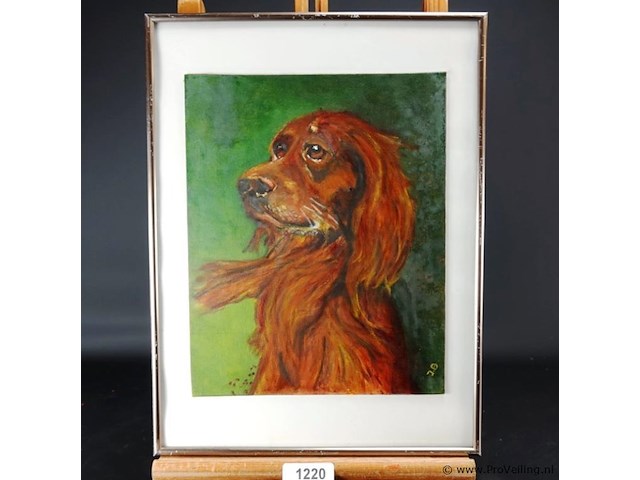 Olieverfschilderij - afbeelding 1 van  5