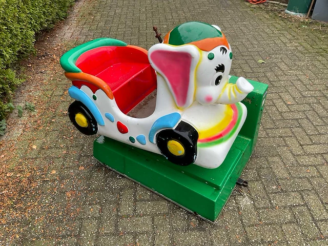 Olifant kiddy ride - afbeelding 3 van  7