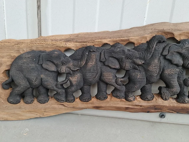 Olifant paneel - afbeelding 2 van  2