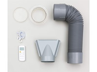 Olimpia splendid-02140 dolceclima silent 10 wifi- 3-in-1 draagbare airconditioner koeling, ventilatie, ontvochtiging - afbeelding 2 van  5