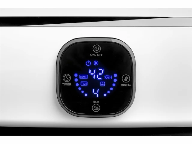 Olimpia splendid limpia 6 airco luchtbevochtiger ultrasonic 6 l zwart, wit - afbeelding 3 van  4
