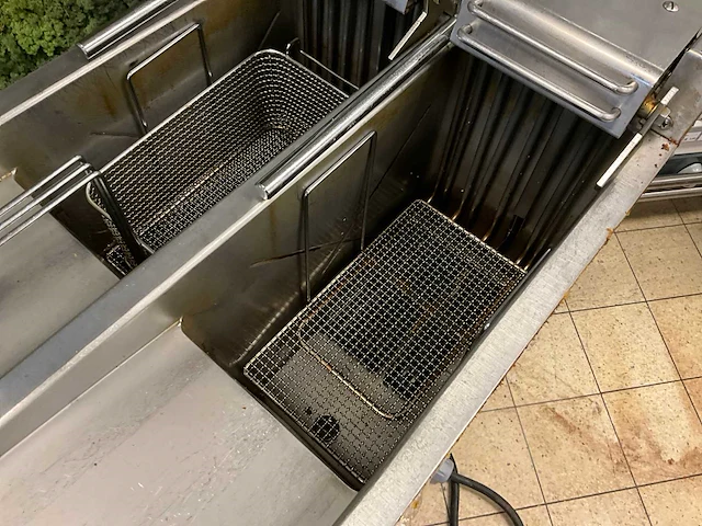 Olis 7121fre-ce dubbele friteuse - afbeelding 6 van  11