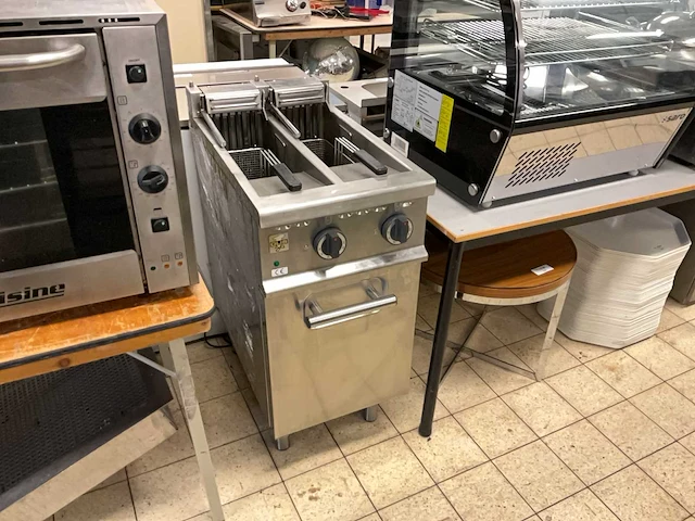 Olis 7121fre-ce dubbele friteuse - afbeelding 1 van  10