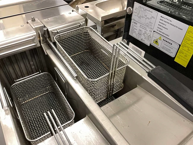 Olis 7121fre-ce dubbele friteuse - afbeelding 6 van  10
