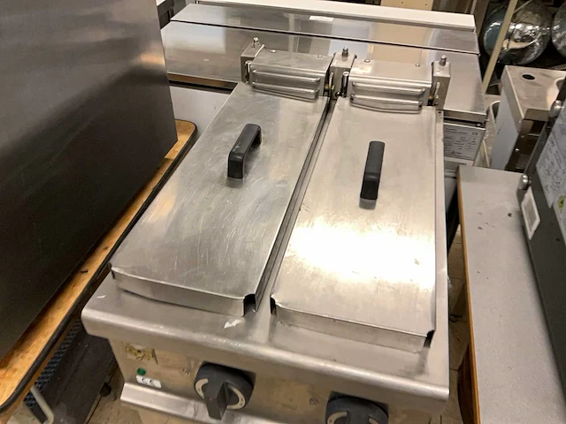 Olis 7121fre-ce dubbele friteuse - afbeelding 7 van  10