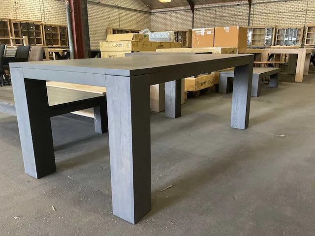 Olive eetkamertafel - afbeelding 1 van  9