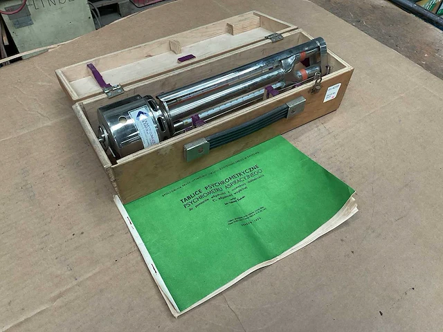 Olivetti comuzzi & barbi vintage marine psychrometer - afbeelding 5 van  5