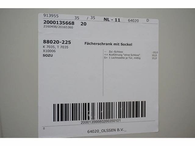 Olssen - lockerkast - afbeelding 5 van  6