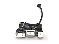 Olvins i/o-kaart (met usb, audio, dc-in 2) vervanging voor macbook air 13 inch a1466 i/o-kaart (medio 2013, begin 2014, begin 2015) - afbeelding 4 van  4