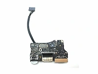 Olvins i/o-printplaat (met usb, audio, dcin 2) vervanging voor macbook air 13 inch - afbeelding 3 van  4