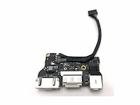 Olvins i/o-printplaat (met usb, audio, dcin 2) vervanging voor macbook air 13 inch - afbeelding 4 van  4