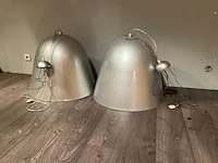 Olympia aluminium hanglamp (2x) - afbeelding 1 van  4