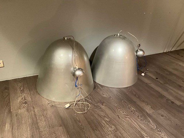 Olympia aluminium hanglamp (2x) - afbeelding 3 van  4