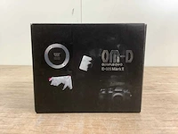 Olympus camera om-d e-m1 mark ii body (black) - afbeelding 2 van  9